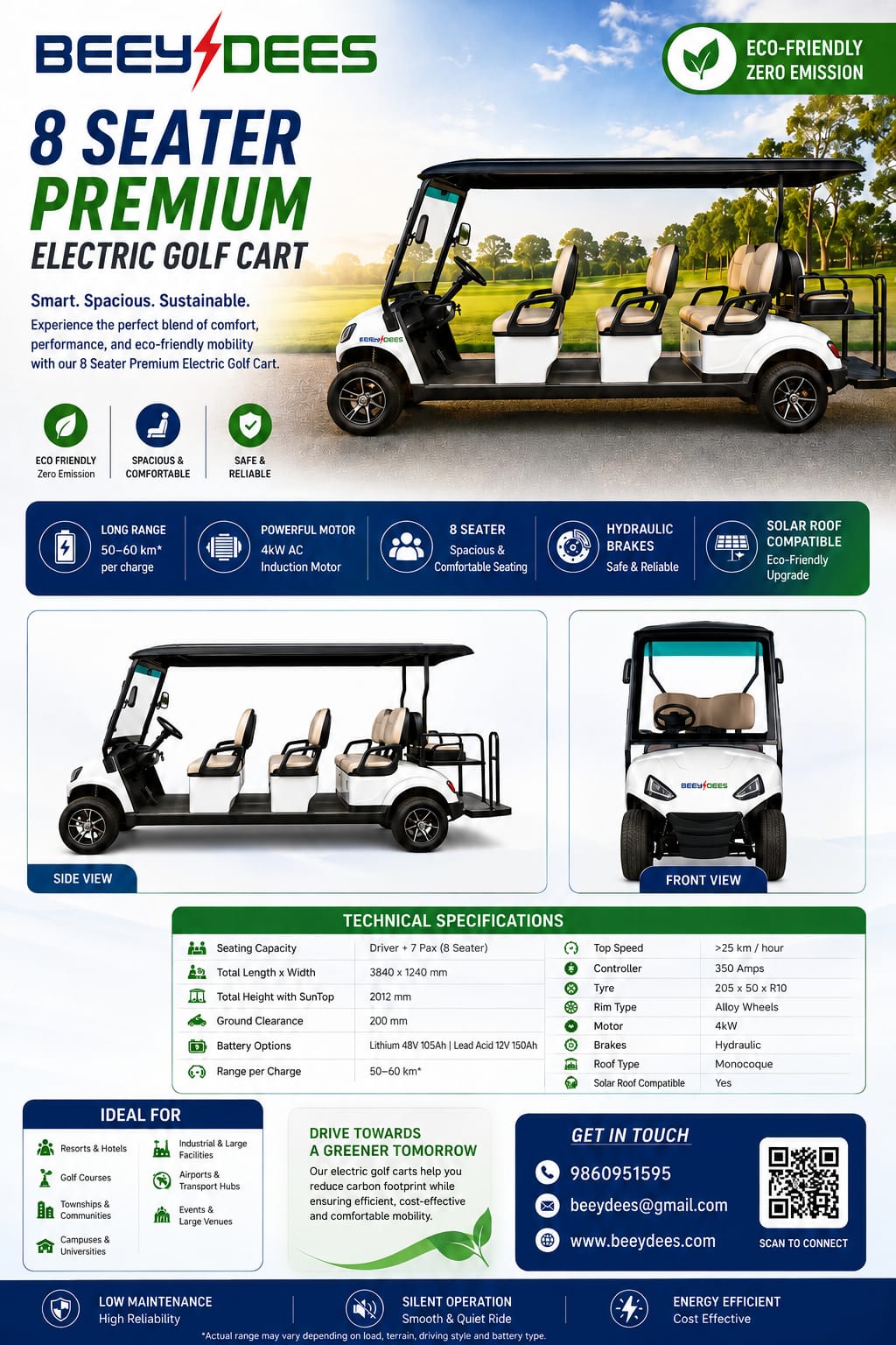 Beeydees Commercial Electric Vehicle
