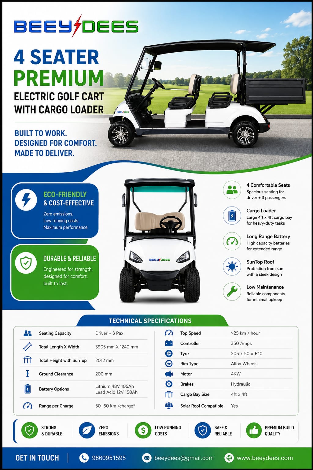 Beeydees Passenger Electric Vehicle