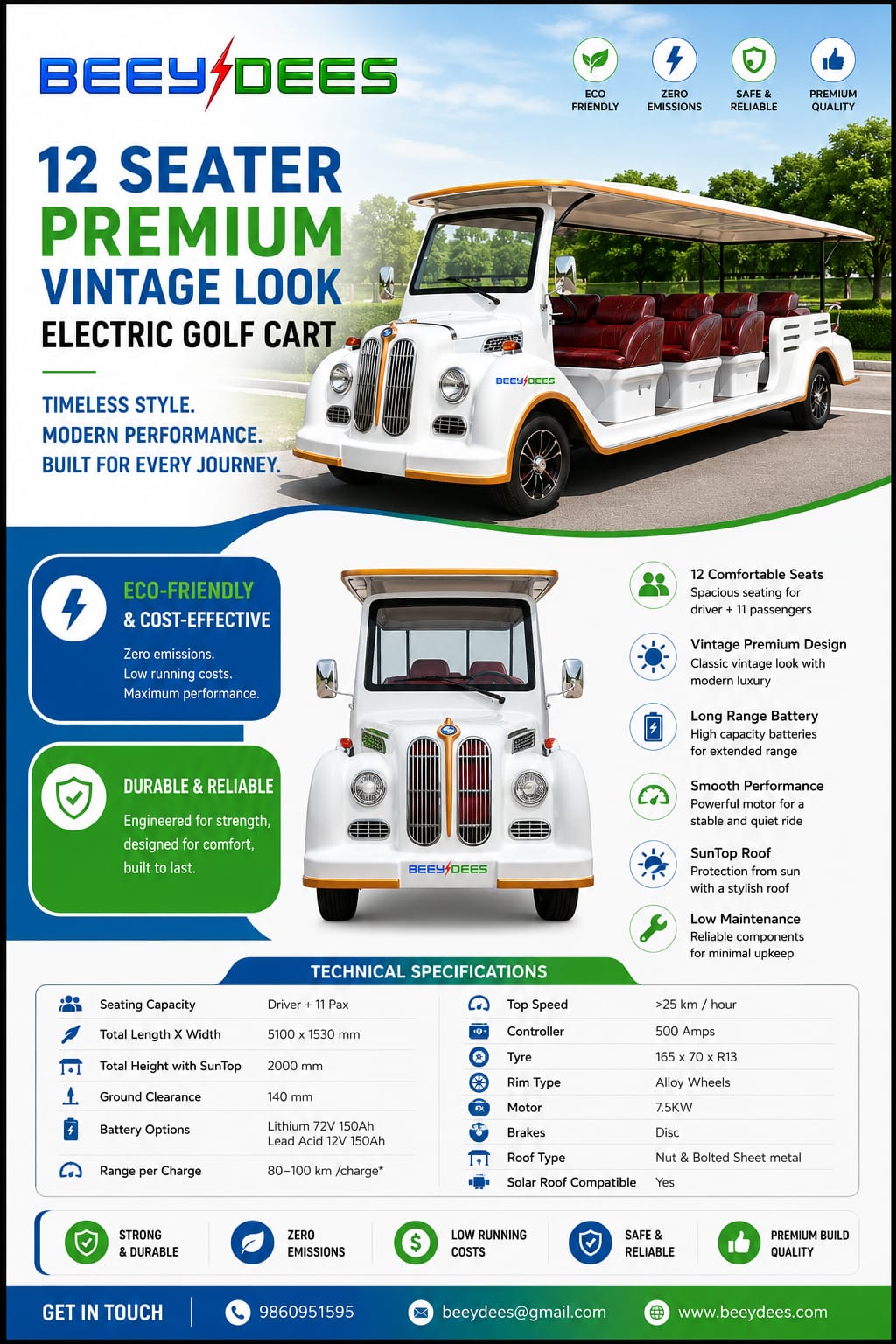 Beeydees Specialized Electric Vehicle